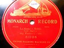 ENRICO CARUSO Monarch 81026 1SIDE OPERA 78 RIGOLETTO La Donna e Mobile