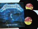 METALLICA - Ride the Lightning 2-LP 1984 , Gatefold , MFN 27