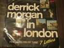 Derrick Morgan In London LP Listen 