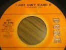 NORTHERN DANCER: THE MALIBUS - I JUST CAN'T STAND IT