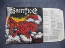 SACRIFICE - Torment In Fire Vinyl LP, Exumer, Slayer, Dark Angel, Kreator,Sodom