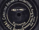 78 RPM RARE PATHE COMEDY FRED VAN VERNON ETCHED CENTER START  MUST SEE / VG+++E-