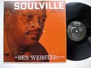 BEN WEBSTER Soulville ORIGINAL VERVE CLEF 8274 LP Trumpeter DG Mono VG+