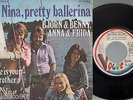 BJORN & BENNY, ANNA & FRIDA ABBA nina pretty ballerina RARE FRENCH PS DISCO 7