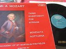 Argo ZRG 554 Oval Mozart 3 Divertimenti Marriner EX+ / NM