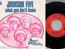 JACKSON FIVE what you don't know RARE FRENCH PS MOTOWN 2C 008-95.999 7