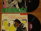 2 1956 Lp album Elvis Presley LPM 1254 Fats Domino 1st Rock and Rollin'  PLAY EX
