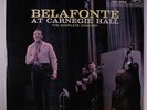 HARRY BELAFONTE: At Carnegie Hall LP (Mono, 2 LPs, black labels, track listing