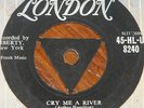 JULIE LONDON   CRY ME A RIVER b/w S'WONDERFUL   UK TRI LONDON 7