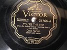 COLE PORTER - YOU'RE THE TOP/ THANK YOU SO MUCH  - 1934  VICTOR 78 (EX) - RARE