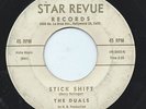 THE DUALS 45RPM '60 STAR REVUE STICK SHIFT RARE FIRST LABEL VG+ VINYL