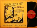 LONDON CS 6337 FFRR BB BRUCH SCOTTISH HINDEMITH CTO OISTRAKH HORENSTEIN NM