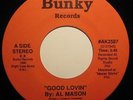 AL MASON   Good Lovin' / Color Her Woman   BUNKY modern soul 45 RARE *Listen*