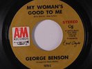 rare Soul 45 GEORGE BENSON my woman's good to me Hear