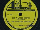 14pc78 -Black Gospel-Aristocrat 906-The Norfolk Singers- VERY RARE