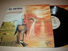 LE ORME LP ELEMENTI LIMITED AUTOGRAFI ORIGINAL ITALIAN  PROG MINT