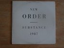 NEW ORDER substance 1987 QWEST 1-25621 embossed cover 2LP w/inners Joy Division