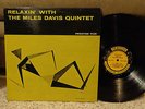 MILES DAVIS 1957 JAZZ LP PRESTIGE 7129 MONO DG RELAXIN' RVG JOHN COLTRANE BER NJ