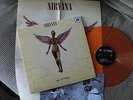 Nirvana--in utero,ORANGE VINYL,Poster+Lyrics