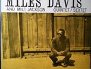 MILES DAVIS/MILT JACKSON QUINTET/SEXTET ORIG PRESTIGE 7034 MONO JAZZ LP DG RVG
