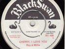 60s Ska Blue Beat Reggae ROY & MILLIE cherry love you UK Black Swan 7