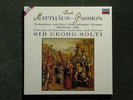 SOLTI - Bach - Matthäus-Passion - CSO - Decca Digital 3 LP Set - 1988