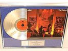 ABBA, The Visitors, mit Cover Platin Record, Schallplatte, Award, gold