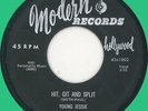 YOUNG JESSIE Hit, Git and Split / Don't Happen No More 45rpm Modern 1957