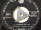 Elvis Presley RCA Single 1956 I´m Gonna Sit Right 47 - 6638 Germany S 2 Label 