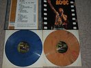 AC/DC - LIVING IN THE HELL 2 LP's blau/orange marmoriertes Vinyl FOC