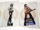 KISS 4pc UK Ltd Ed Stand Up Interview Shaped Picture Disc Set Creatures Era Gene