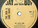 BOB & EARL BAND - My Little Girl (Inst) JAY BOY - Original UK 45 - NORTHERN SOUL