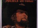 JOHNNY PAYCHECK: The Outlaw LP (drill hole) Country