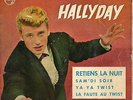 JOHNNY HALLYDAY,  EP, RETIENS LA NUIT + 3, SPANISH EDIT.1962