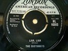 THE CASTAWAYS...LIAR LIAR... LONDON  HL 10003    VG+