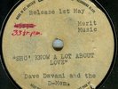 DAVE DAVANI & THE D-MEN* 
