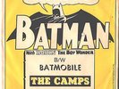 THE CAMPS--PICTURE SLEEVE + 45 on PARKWAY--(BALLAD of BATMAN)--PS--PIC--SLV