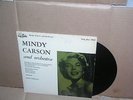 MINDY CARSON RARE ROYALE RECORDS HIGH FIDELITY LONG PLAY 10 INCH JAZZ 33RPM