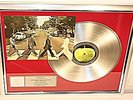 The Beatles, Abbey Road, mit Cover, Platin Record, Schallplatte, Award, goldene