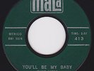 Rocker / Teen Doo Wop 45 - DAVID GATES - You'll Be My Baby / What's This I Hear