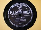 JOHNNY DODDS 10 Inch 78rpm Record Ape Man_Your folks Paramount rare original