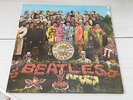 The Beatles Sgt Pepper LP UK Parlophone 1967 Mono Yellow Black Label Wide Spine