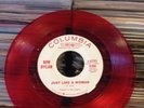 Rare Bob Dylan Just Like A Woman W/l Promo Red Vinyl Columbia 45 Mint