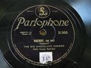 JAZZ: THE BIG ACES 'CHERRY' TAKE 'C' PARLOPHONE R365 NEVER ISSUED IN USA