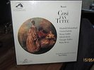 KARL BOHM & SCHWARZKOPF MOZART COSI FAN TUTTE HMV SAN 103/4/5/6 1ST UK 63-EX+NM
