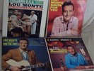 LOU MONTE JOE REISMAN 4 LP see photo houseparty italian good time songs rari