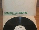 COLORI DI SUONO - MUSICA DI LUCIANO MICHELINI - 33 GIRI