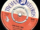 PHILLIS DILLON - LOVE IS ALL I HAD - TROJAN