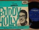 BUDDY HOLLY   THE LATE GREAT BUDDY HOLLY   UK 4-TRACK 7
