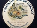 AMERICAN RECORD COMPANY INVINCIBLE QUARTETTE Old 030793 Blue Rare SHADED Indian